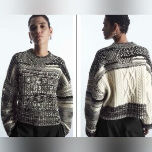 COS wool-cashmere sweater